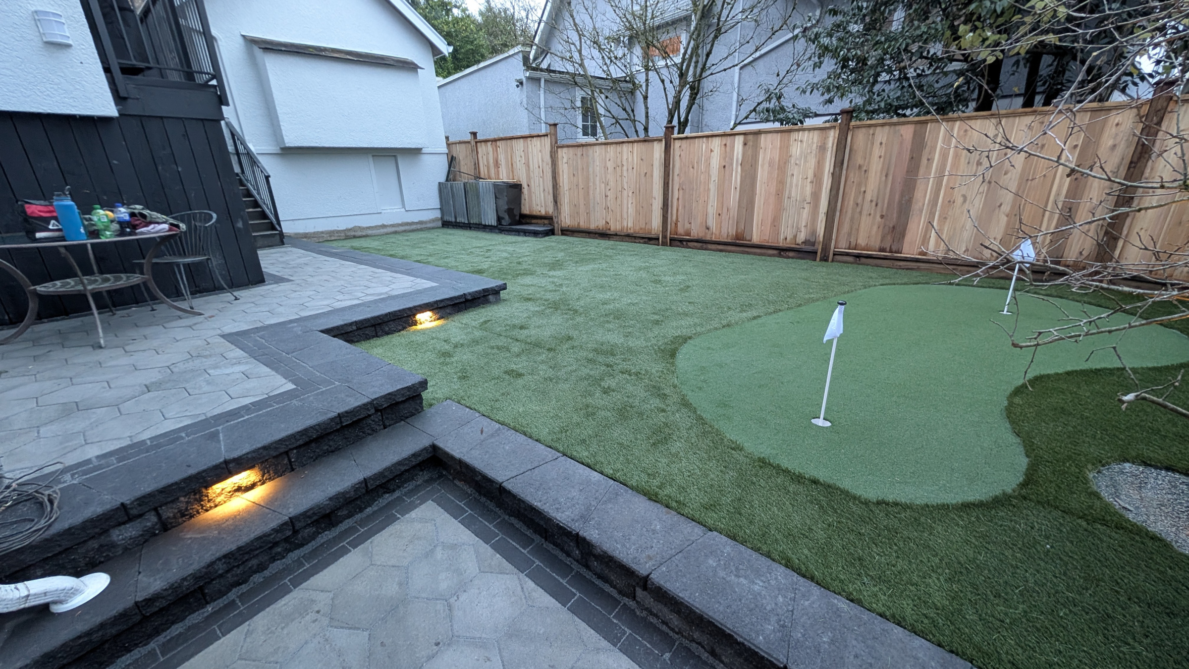 Turf Installtion around a tree